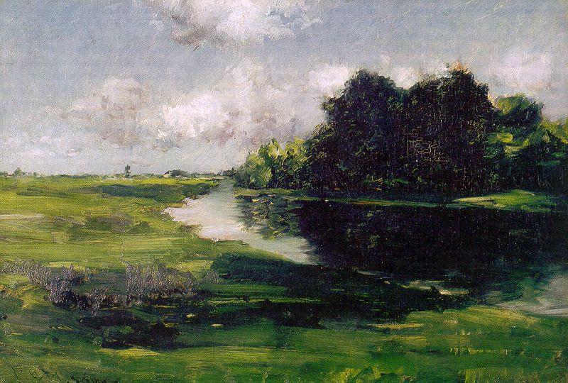 Chase, William Merritt Long Island Landscape after a Shower of Rain Sweden oil painting art